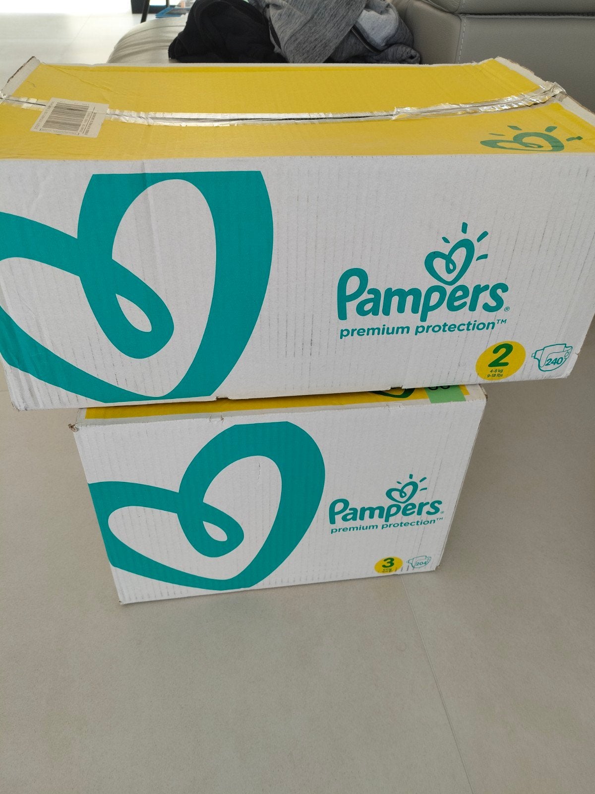 Pampers premium protection, maat 2&3, Kinderen en Baby's, Ophalen