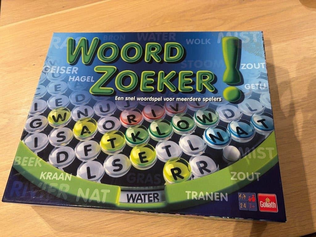Spel Woordzoeker, Hobby en Vrije tijd, Een of twee spelers, Ophalen, Gebruikt, Goliath