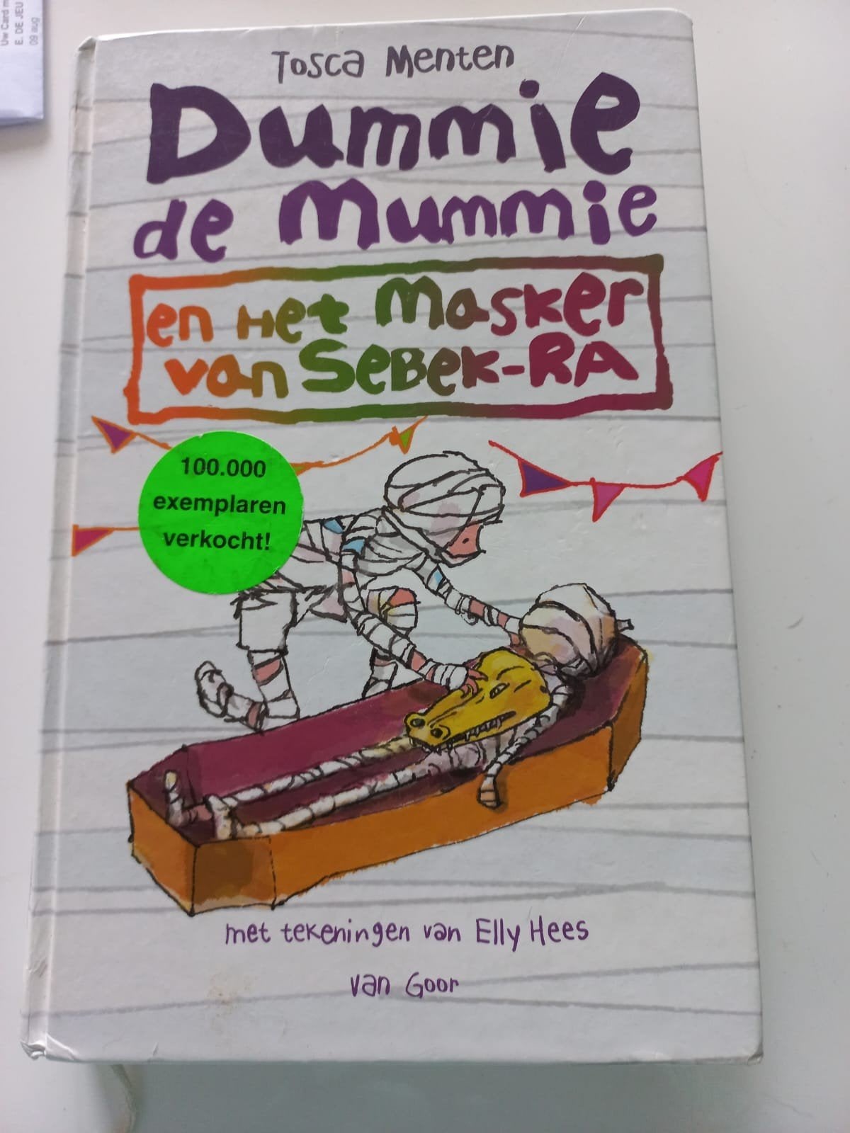 Dummie de Mummie en het masker van Sebek-Ra, Ophalen of Verzenden, Nieuw, Fictie