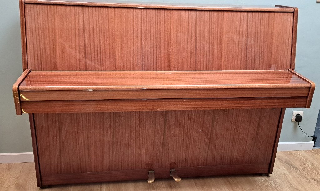 Piano Hupfeld, Muziek en Instrumenten, Piano's, Ophalen, Gebruikt, Bruin, Piano