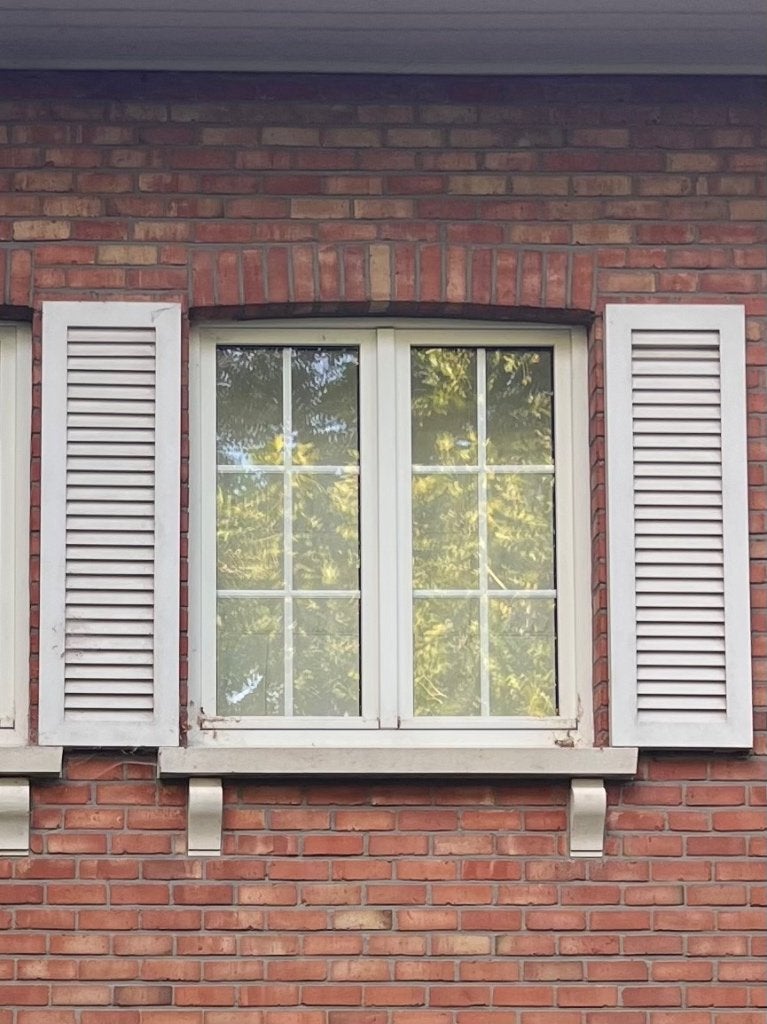 PVC Sierluiken, Enlèvement, Utilisé, Synthétique, Porte extérieure