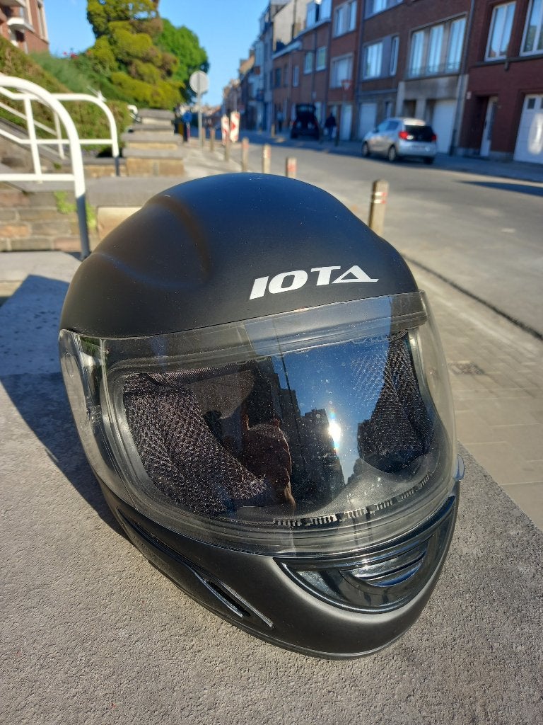 Casque moto enfant IOTA taille 50, Seconde main, Casque intégral, Enlèvement, S