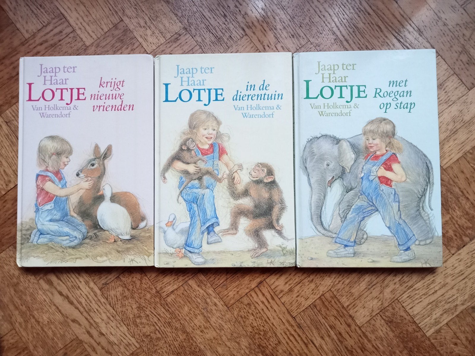 3 boeken Jaap ter Haar - Lotje, Boeken, Kinderboeken | Jeugd | 10 tot 12 jaar, Gelezen, Ophalen of Verzenden