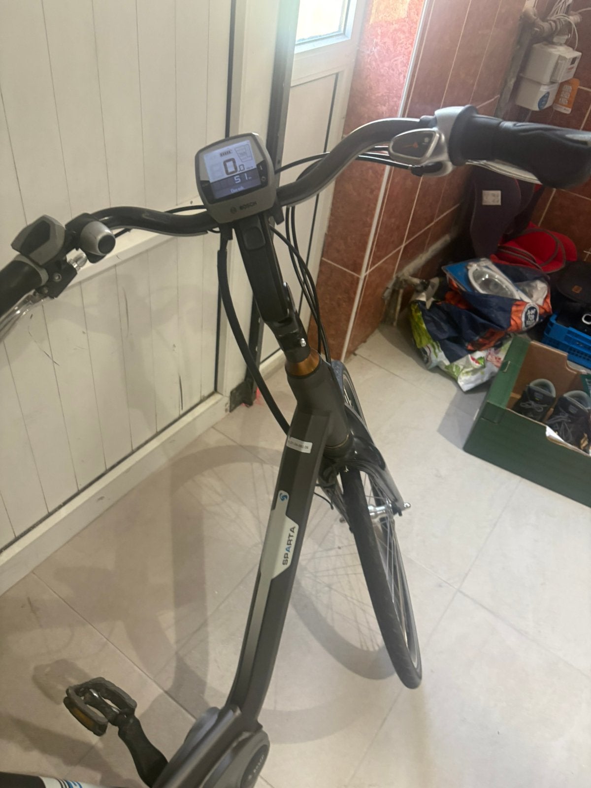 Fiets Bosch, Fietsen en Brommers, Ophalen, Zo goed als nieuw, Sparta