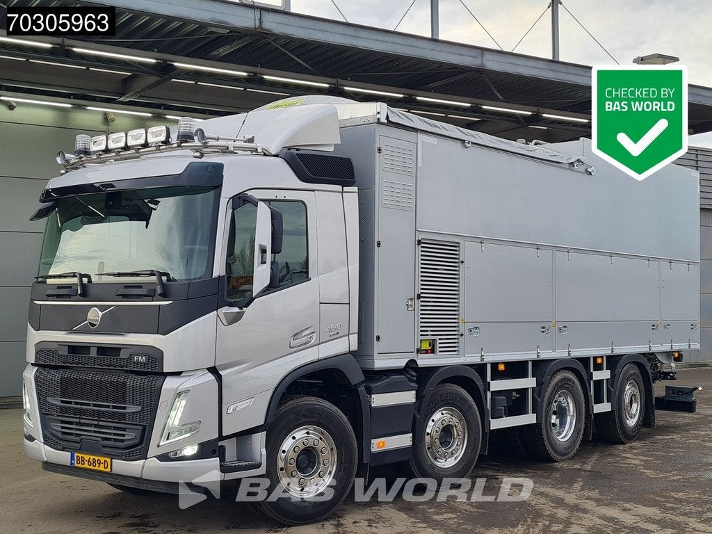 Volvo FM 460 8X2 NEW OVERMAT MSA 13.6.3 TWIN PTO Dry + Liqui, Achat, Euro 6, Entreprise, 338 kW