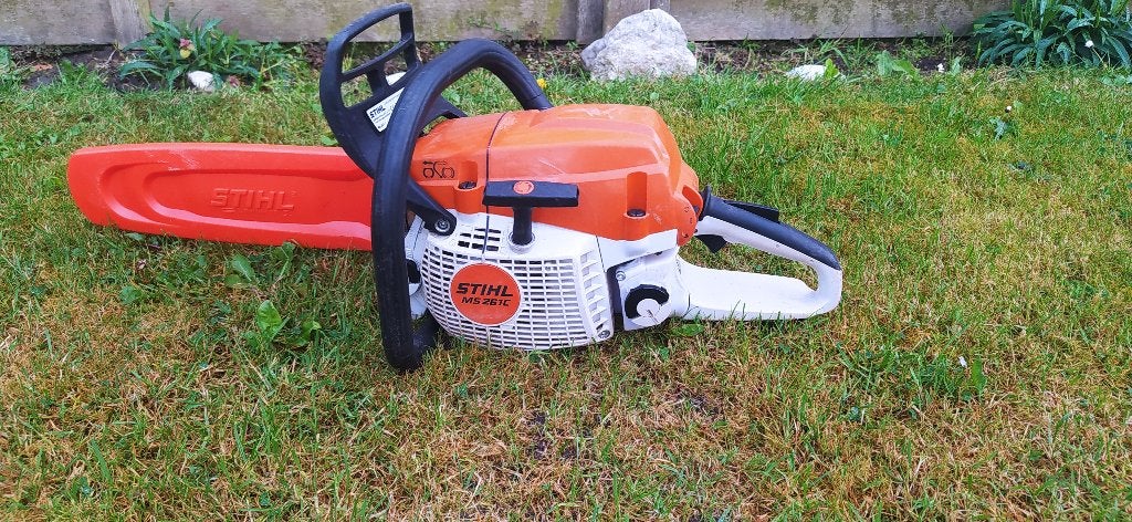 Stihl Kettingzaag, Stihl MS 261 M-Tronic, Stihl Kettingzaag, Tuin en Terras, Ophalen