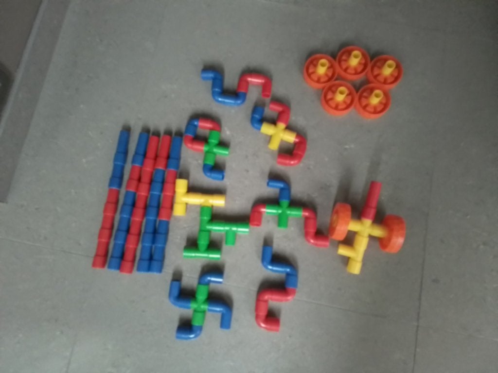 3+ stem educatieve spellen 4 stuks, Ophalen, Zo goed als nieuw, Bouwen