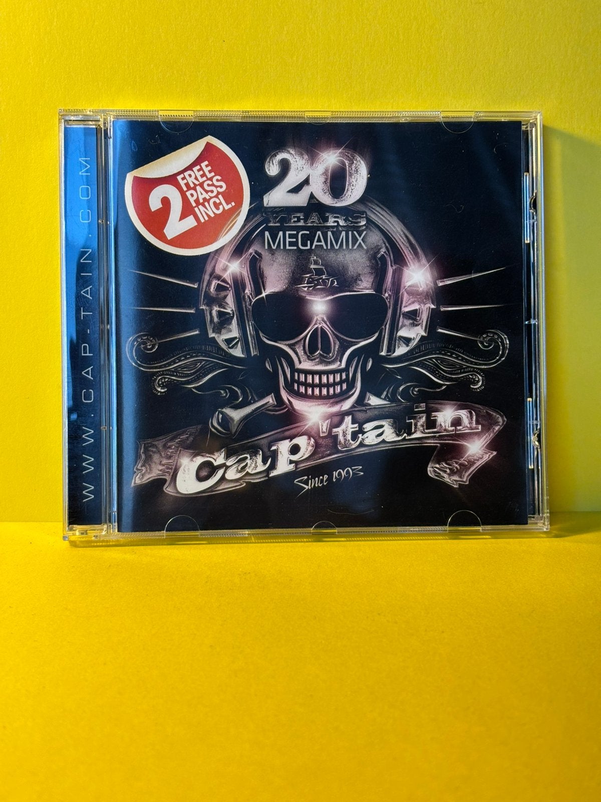 Cap’tain 20 years megamix / zeldzaam exemplaar, CD & DVD, Envoi, Utilisé