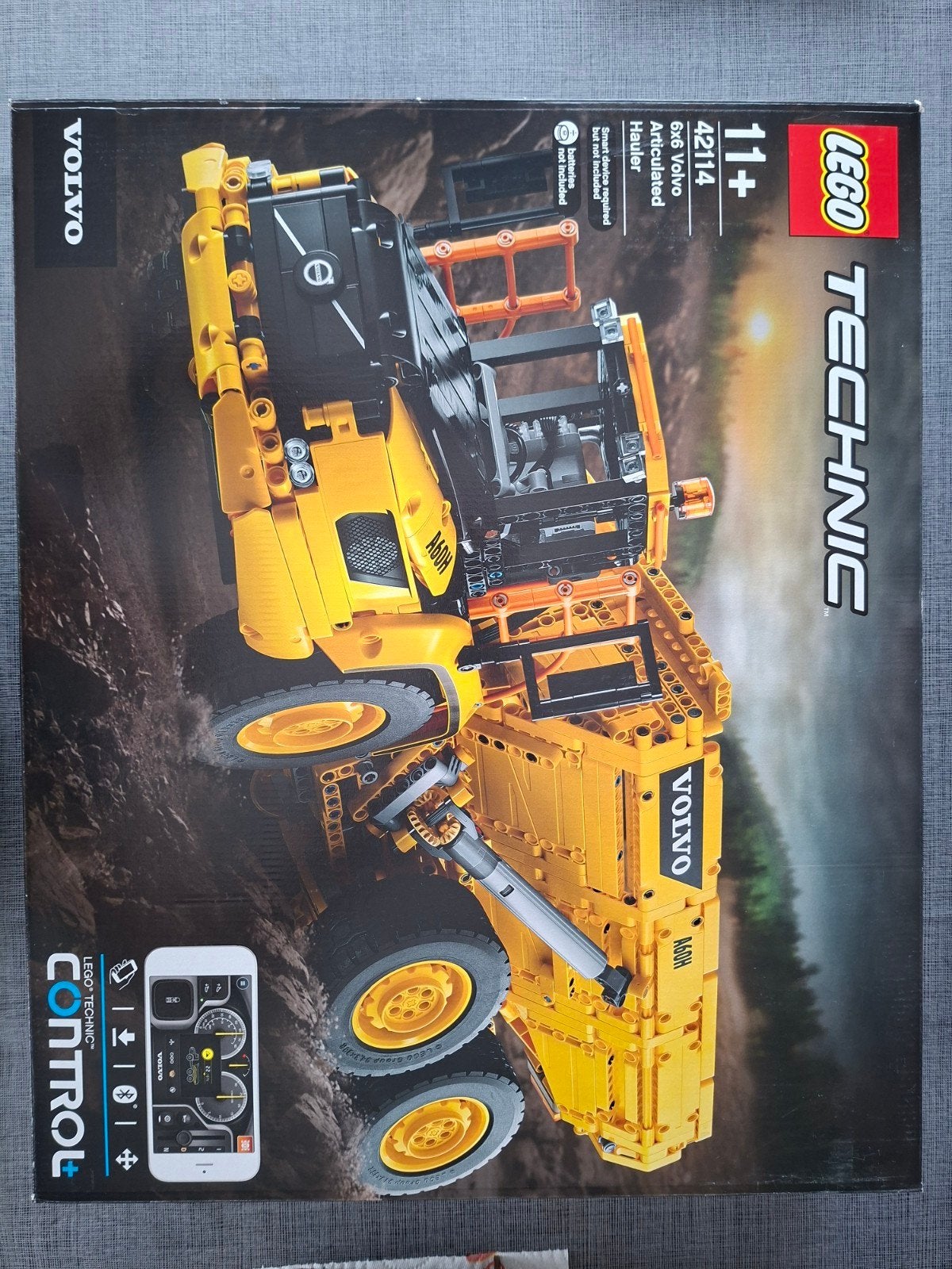 lego technic voldoende 6x6 truck met keeptrailer, Lego, Ensemble complet, Comme neuf, Enlèvement
