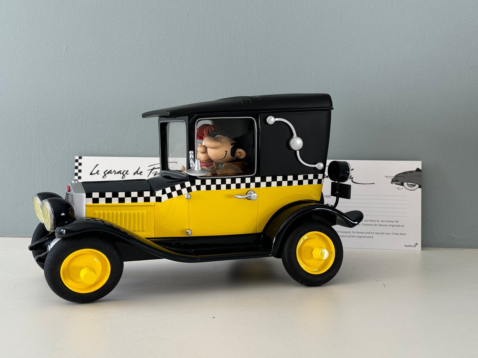 Fiat 509 coupé Royal 1925 gaston franquin, Collections, Statues & Figurines, Comme neuf, Enlèvement ou Envoi