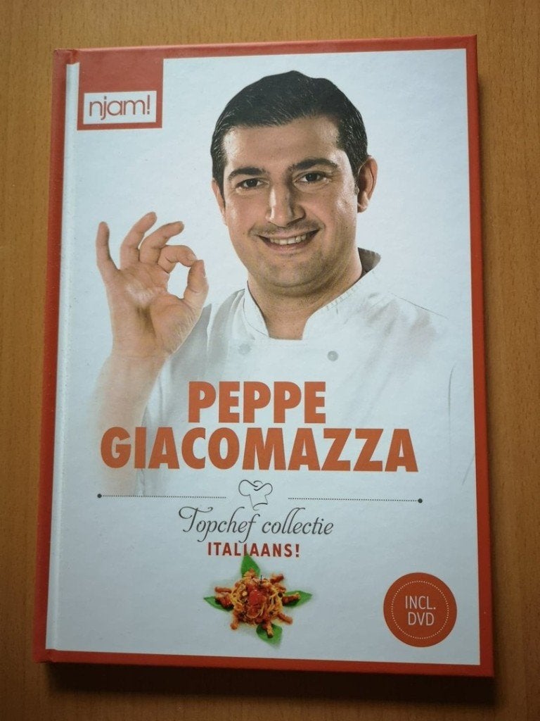 boek: Peppe Giacomazza(Topchef Collectie)Italiaans + DVD, Boeken, Kookboeken, Ophalen of Verzenden, Zo goed als nieuw, Italië