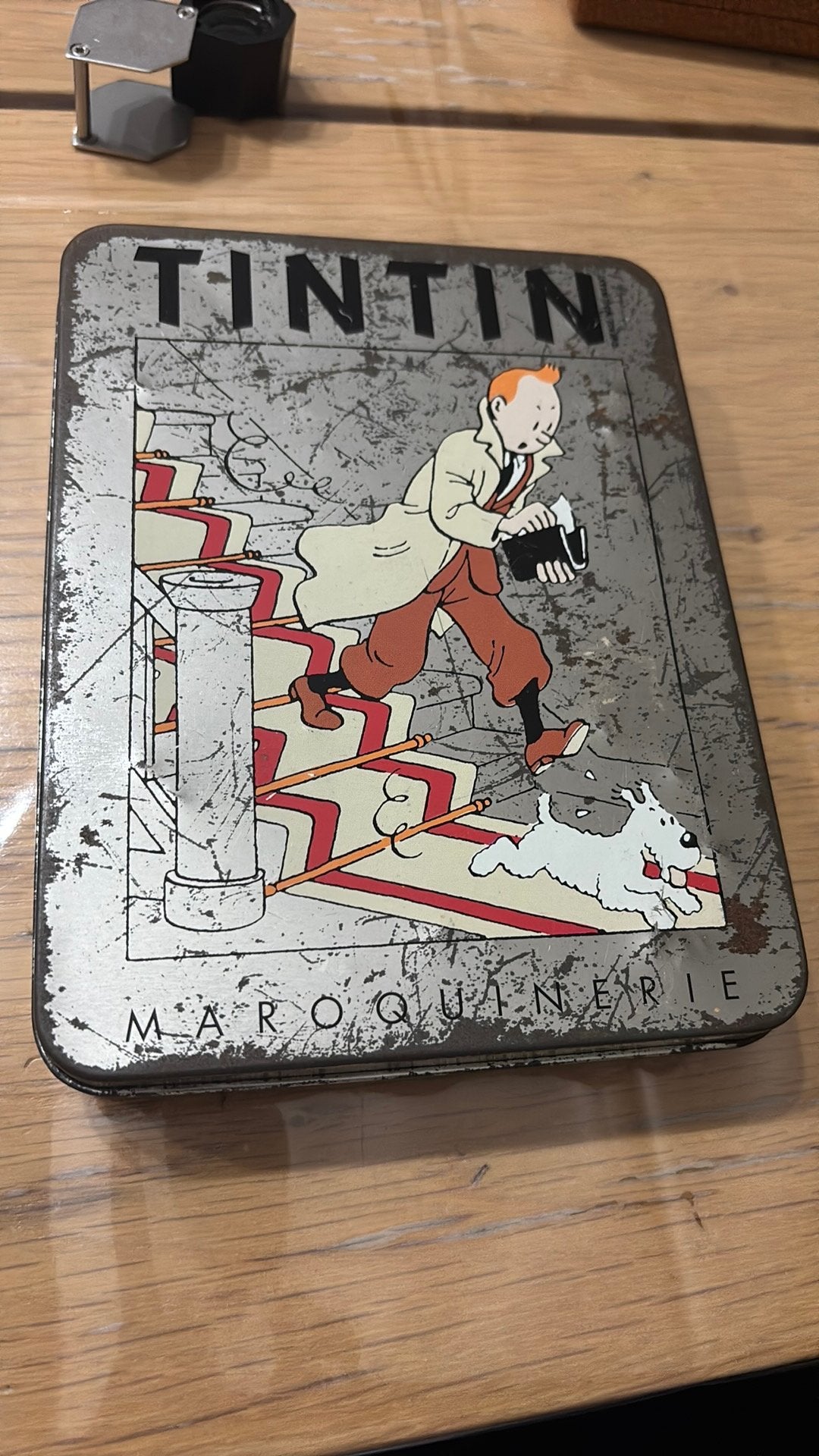 Boite tintin 1995, Collections, Enlèvement ou Envoi, Utilisé, Autre, Autres marques