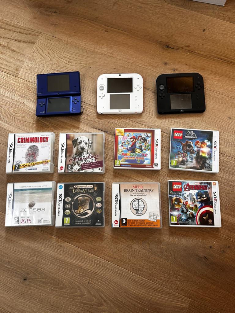 Jeux Nintendo 2x 2ds et DSI +, Consoles de jeu & Jeux vidéo, Enlèvement ou Envoi, Comme neuf