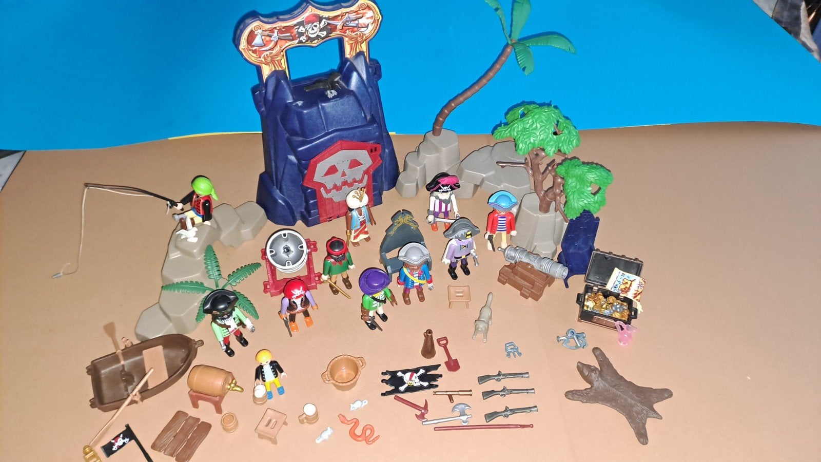 lot playmobil pirates, Kinderen en Baby's, Ophalen, Pirates, Gebruikt, Losse onderdelen