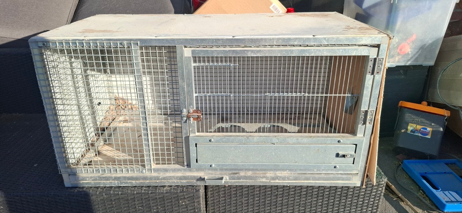 Kweekkooi, Ophalen, Aluminium