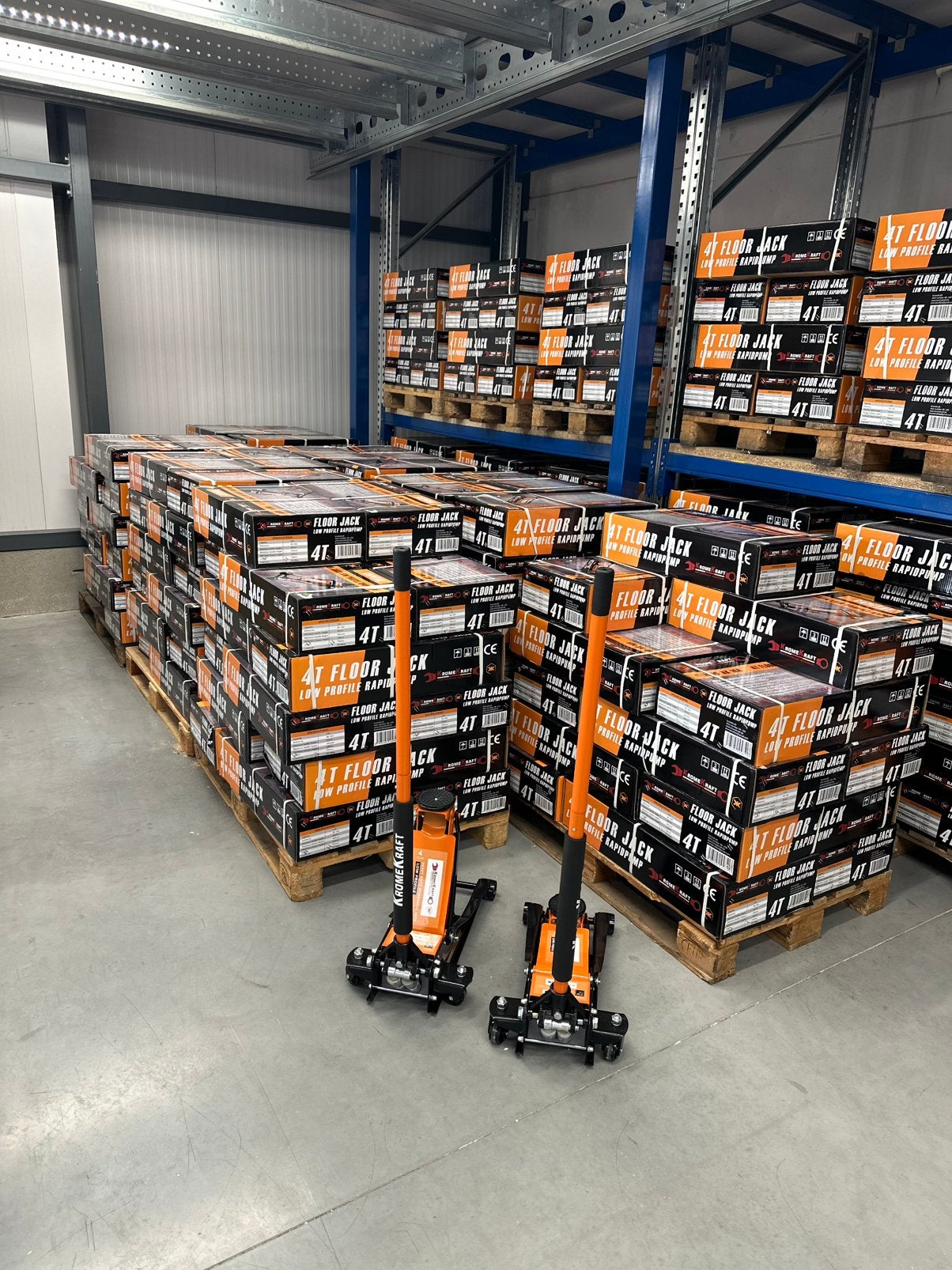 Kromekraft Autokrik 4 Ton Dubbel Pomp hydraulisch 0488609720, Doe-het-zelf en Bouw, Ophalen, Nieuw, Overige typen
