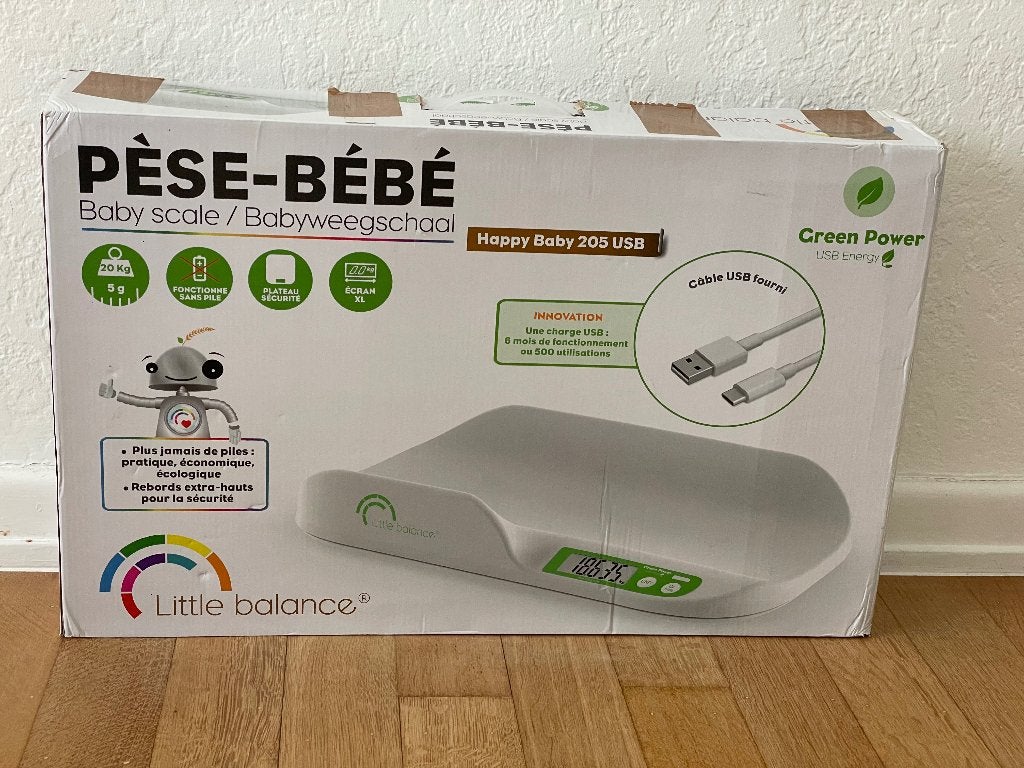 Pèse-bébé Little Balance, Elektronische apparatuur, Ophalen, Personenweegschaal, 10 tot 50 kg, Digitaal