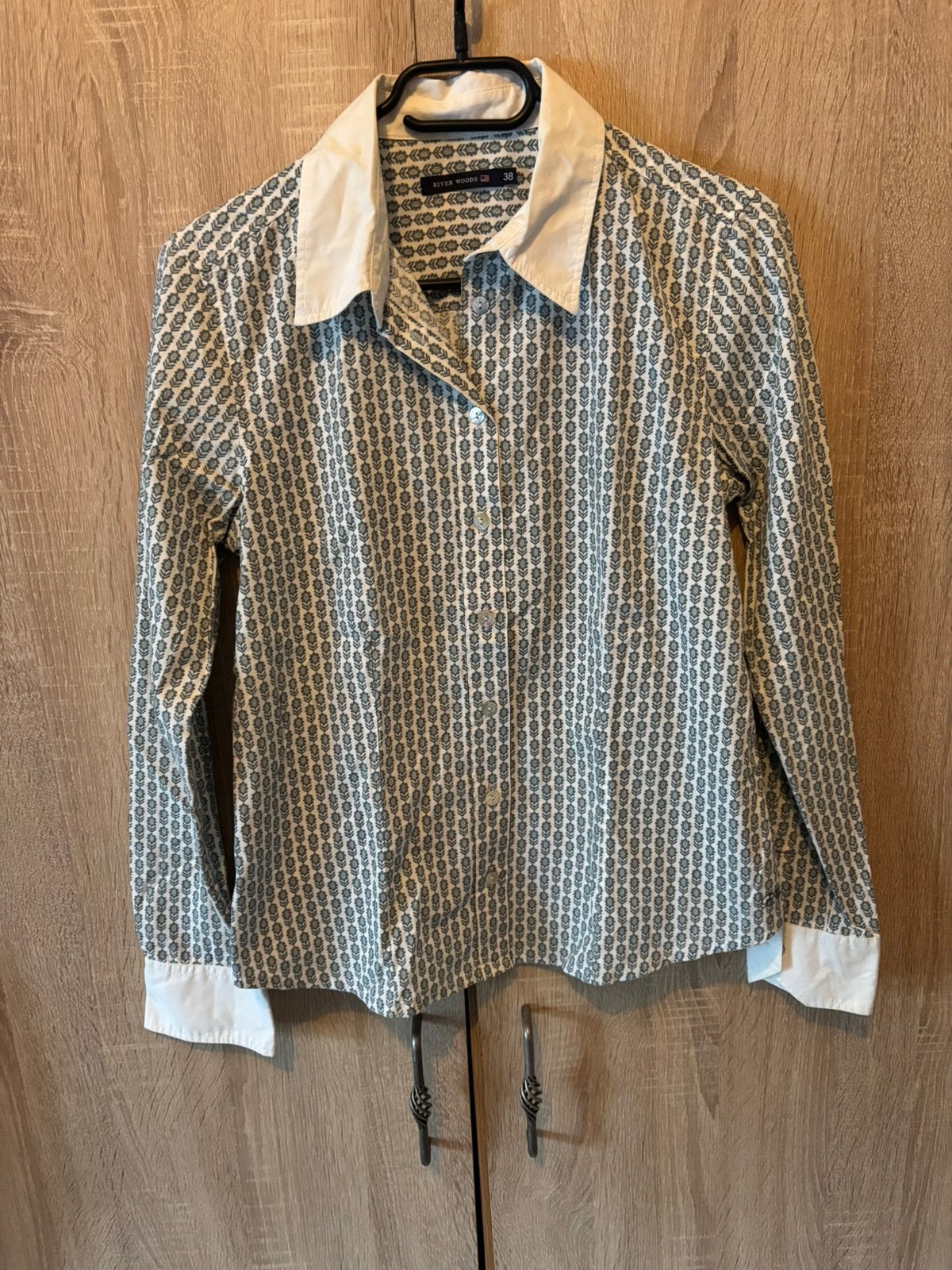 Hemd river woods, Ophalen of Verzenden, Zo goed als nieuw, Maat 38/40 (M), Meerkleurig