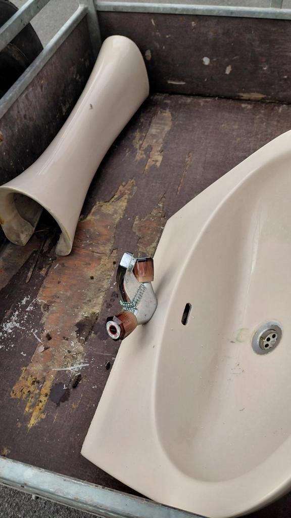 Salle de bain, robinet de douche, baignoire, bidet, lavabo,, Enlèvement, Comme neuf, Baignoire