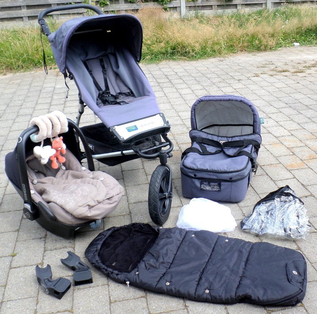 Mountain Buggy" Urban Jungle", Ophalen, Zo goed als nieuw, Overige merken, Verstelbare rugleuning