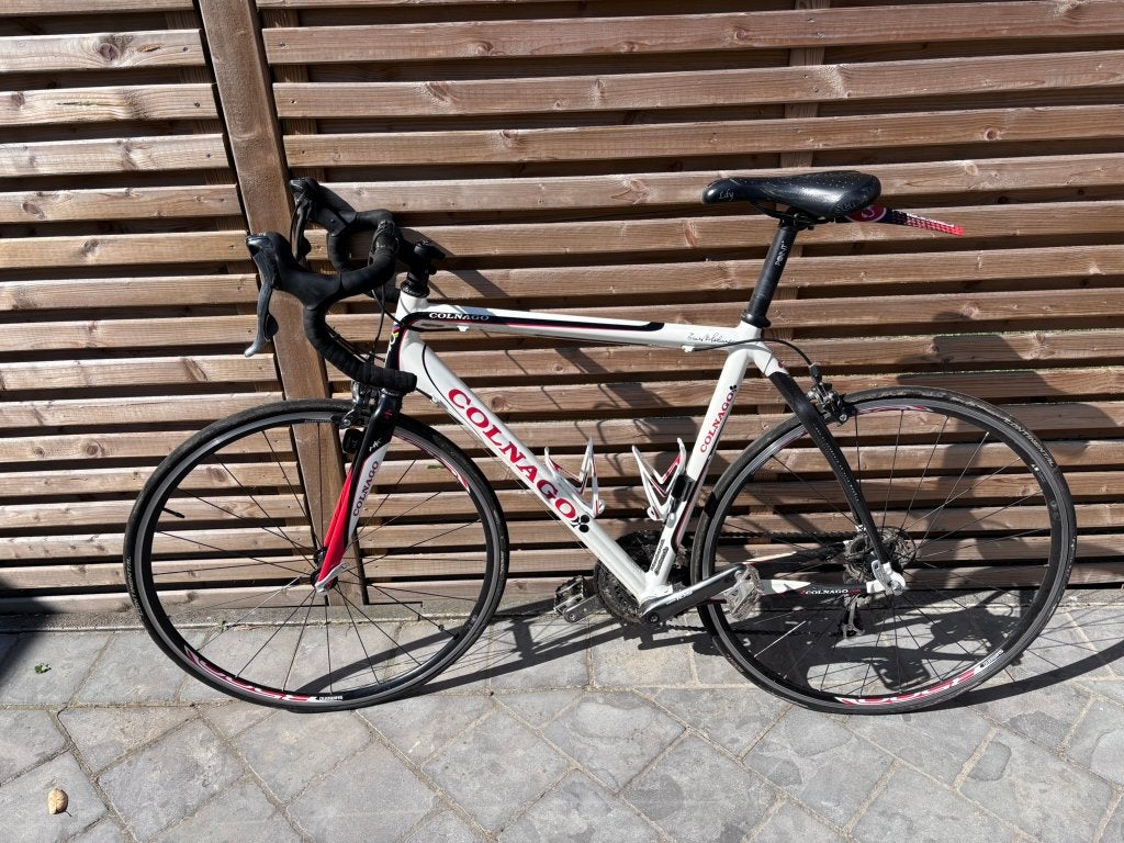 Colnago koersfiets, Fietsen en Brommers, Fietsen | Dames | Sportfietsen en Toerfietsen, Gebruikt, 10 tot 15 versnellingen, Velgrem