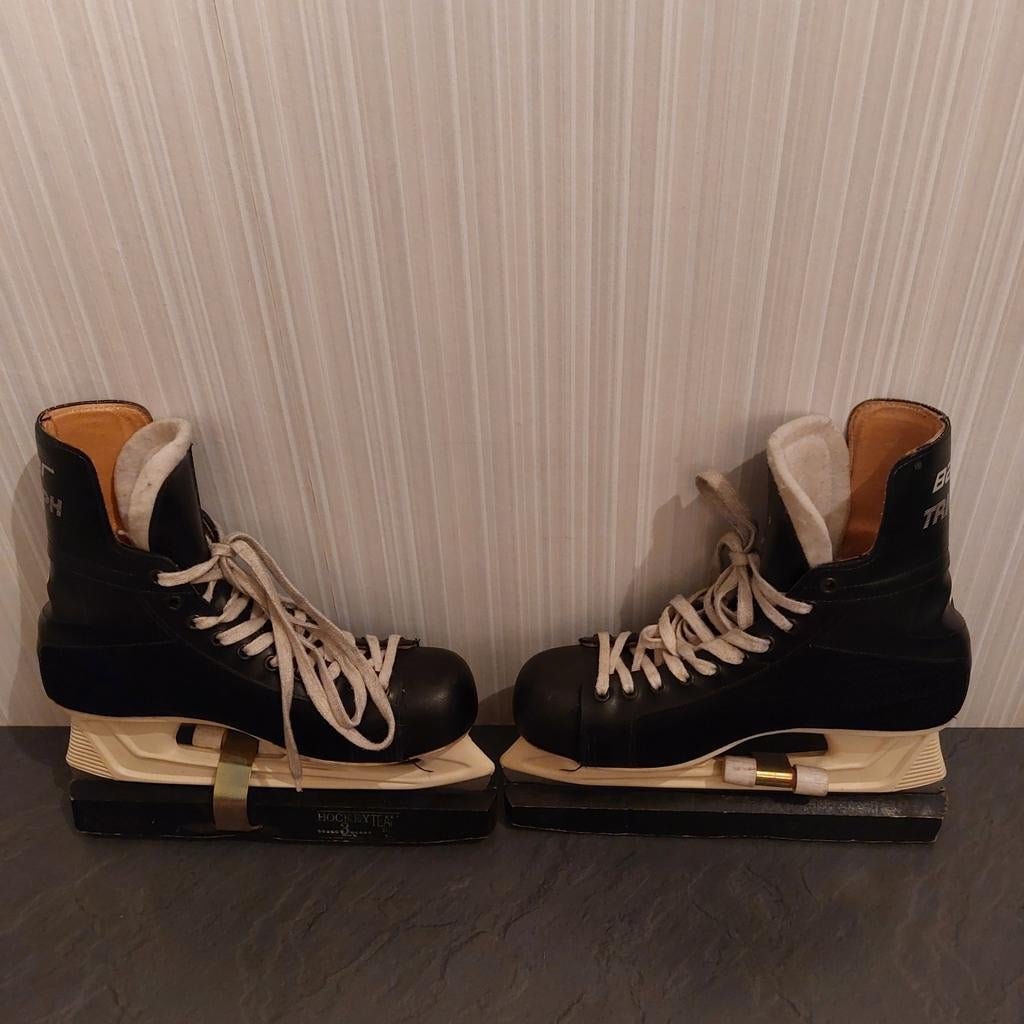 Patins à glace avec support, Enlèvement