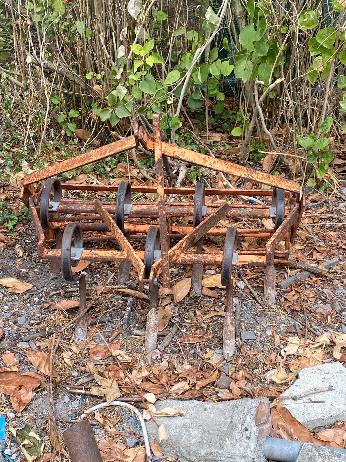 Cultivateur, Enlèvement