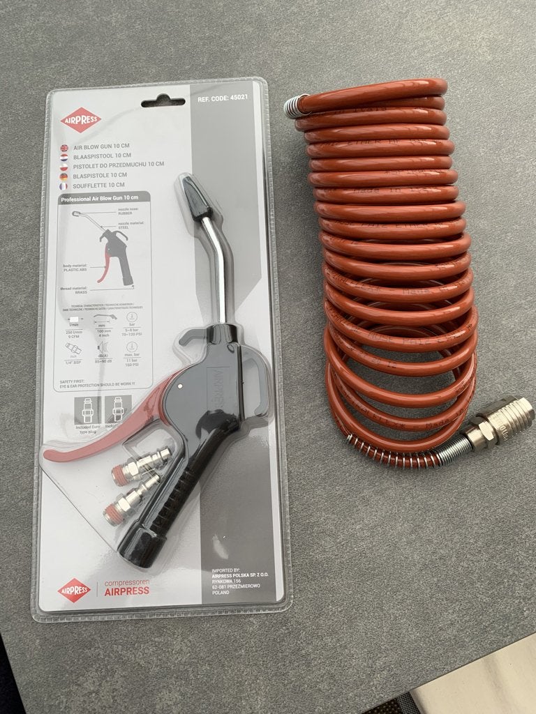 AIRPRESS pistool met spiraaldarm, Ophalen of Verzenden, Nieuw
