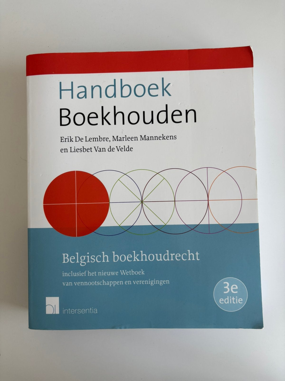 Handboek Boekhouden - Belgisch boekhoudrecht (derde editie), Boeken, Ophalen, Marleen Mannekens; Erik De Lembre