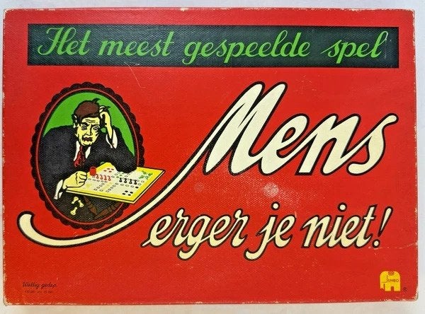 Jumbo Man, Don't Worse No 300 Vintage, jeu de plateau classi, Envoi, Moins de 500 pièces, Comme neuf, Autres types