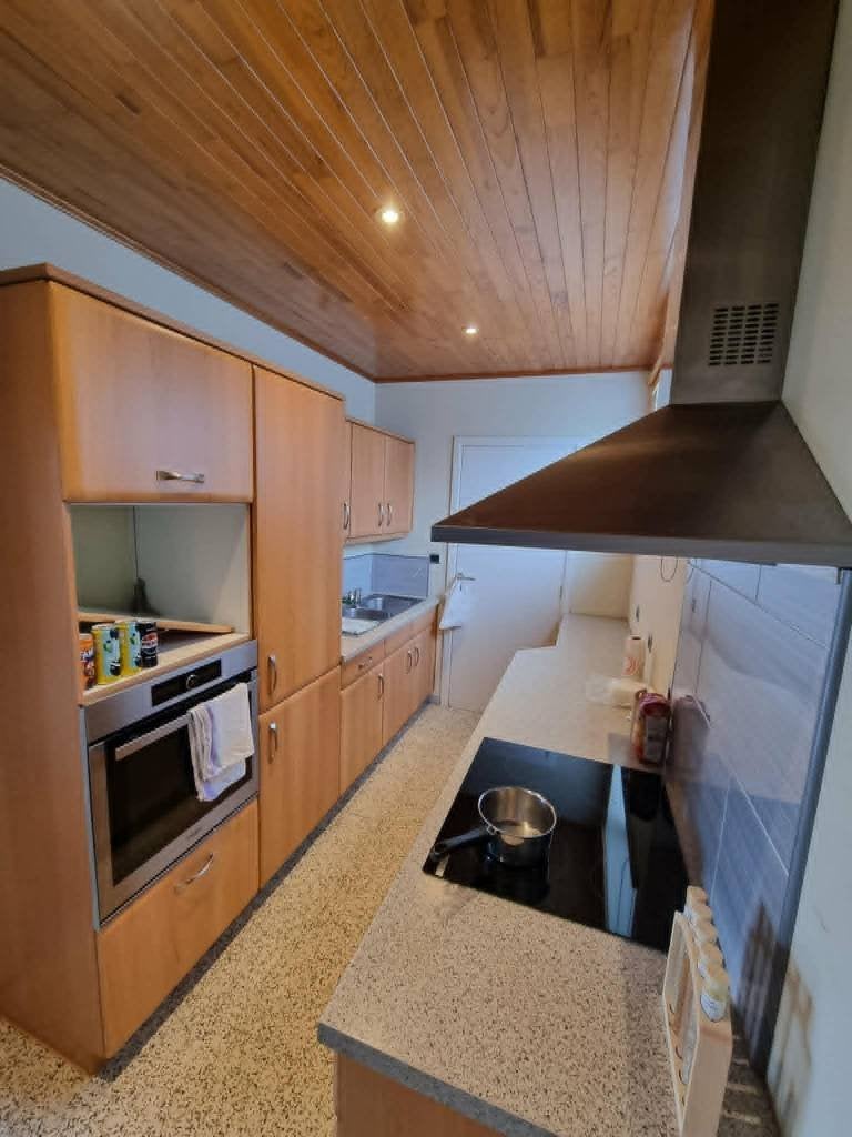 Cuisine équipée, Huis en Inrichting, Keuken | Complete keukens, Gebruikt, Overige typen, Crème, Composiet, Ophalen