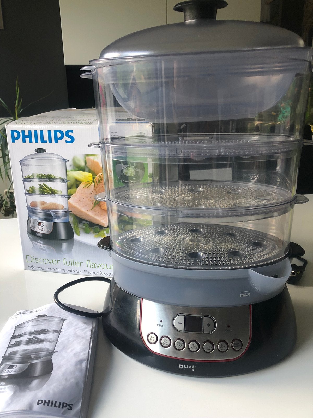 Philips steamer, Ophalen