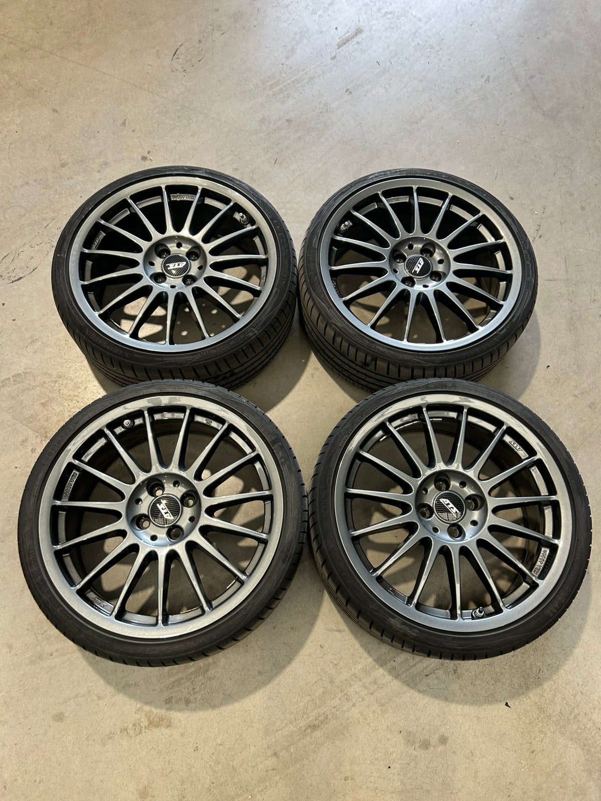 4x100 ATS WHEELS 18”, Enlèvement, Utilisé