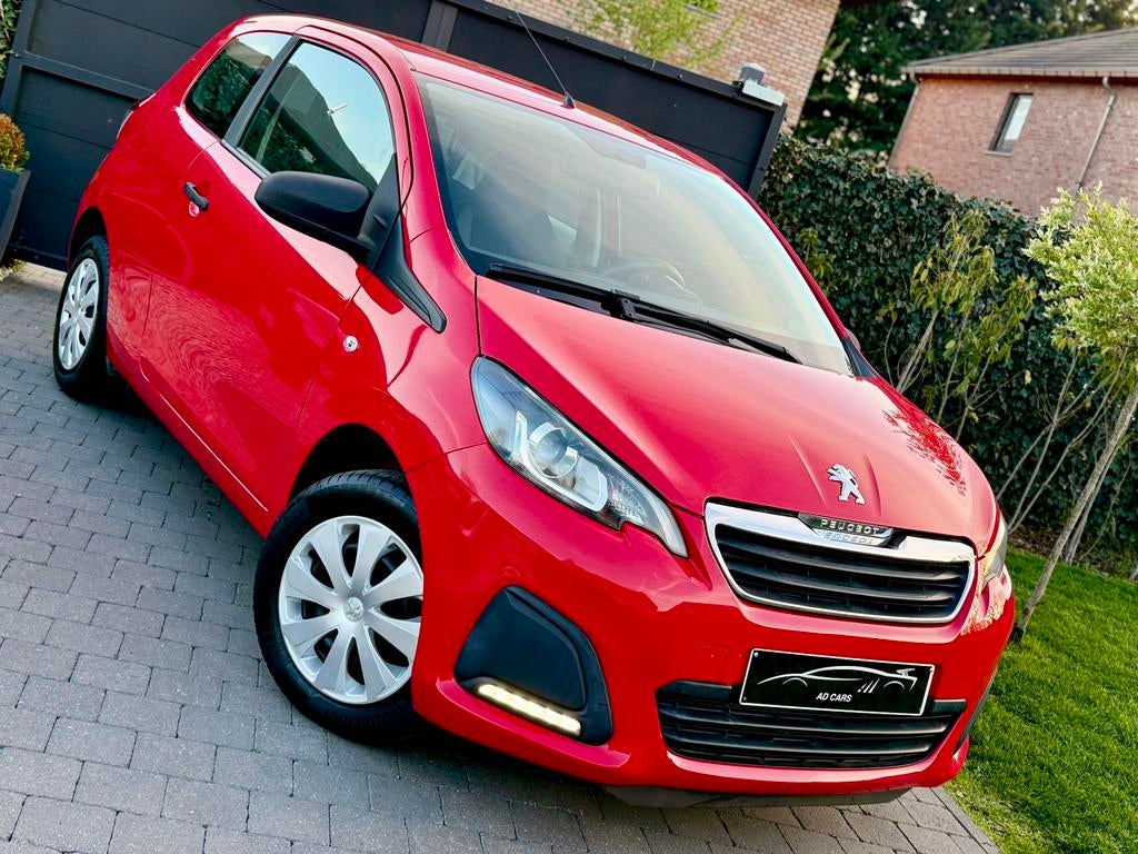 Peugeot 108 1.0i *  8.000 KM * VÉHICULE NEUF  * EURO 6B !!!, Autos, Peugeot, Rouge, Achat, Euro 6, Entreprise