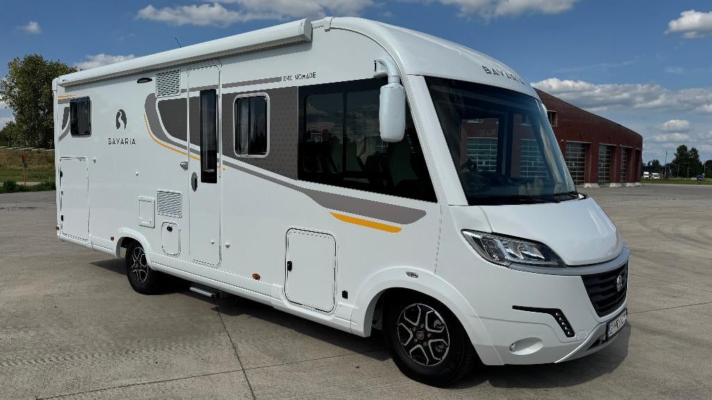 Bavaria i740 (Full option in perfecte nieuwstaat!), Caravans en Kamperen, Fiat, 7 tot 8 meter, Diesel, Particulier