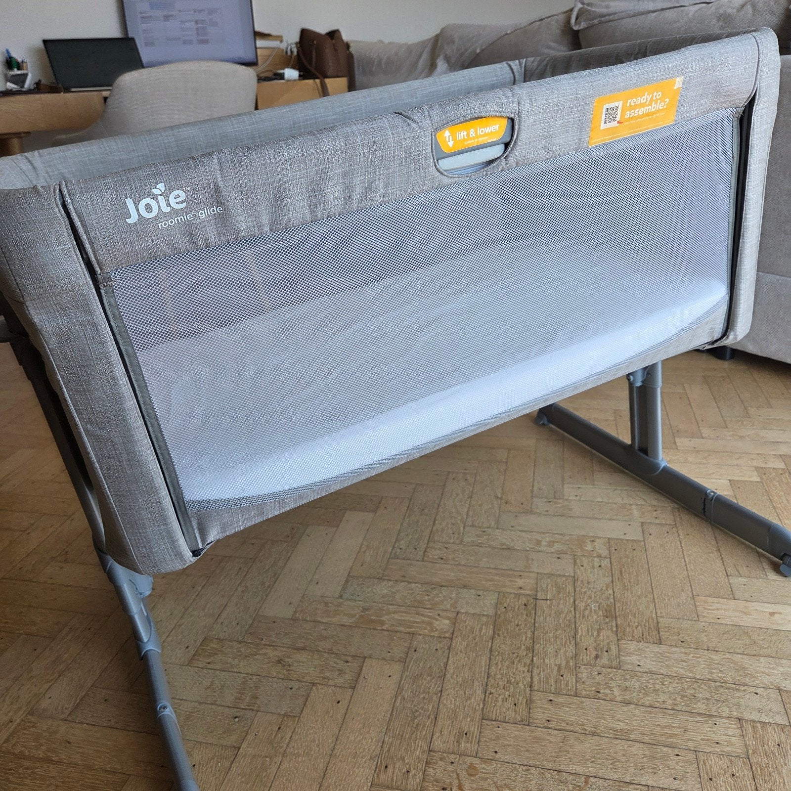 Joie Roomie Glide – Berceau cododo – Très bon état, Enfants & Bébés, Berceaux & Lits, Berceau