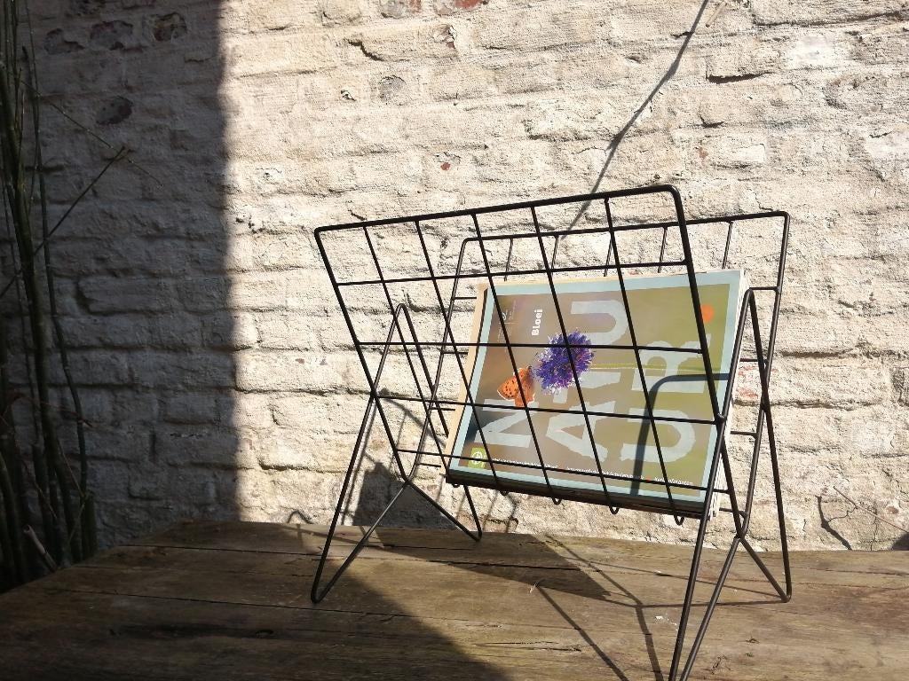 LECTUURBAK, retro  draadstaal, Antiek en Kunst, Ophalen