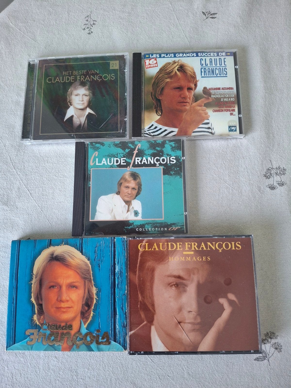 CD Claude Francois 1 euro par CD, CD & DVD, Enlèvement ou Envoi