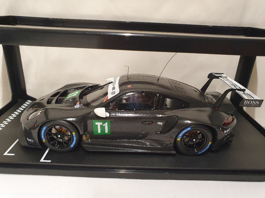 Porsche 911 RSR #T1 Testcar 24h LeMans IXO 1:18 Nieuw, Hobby en Vrije tijd, Ophalen of Verzenden, Nieuw, Auto, Overige merken