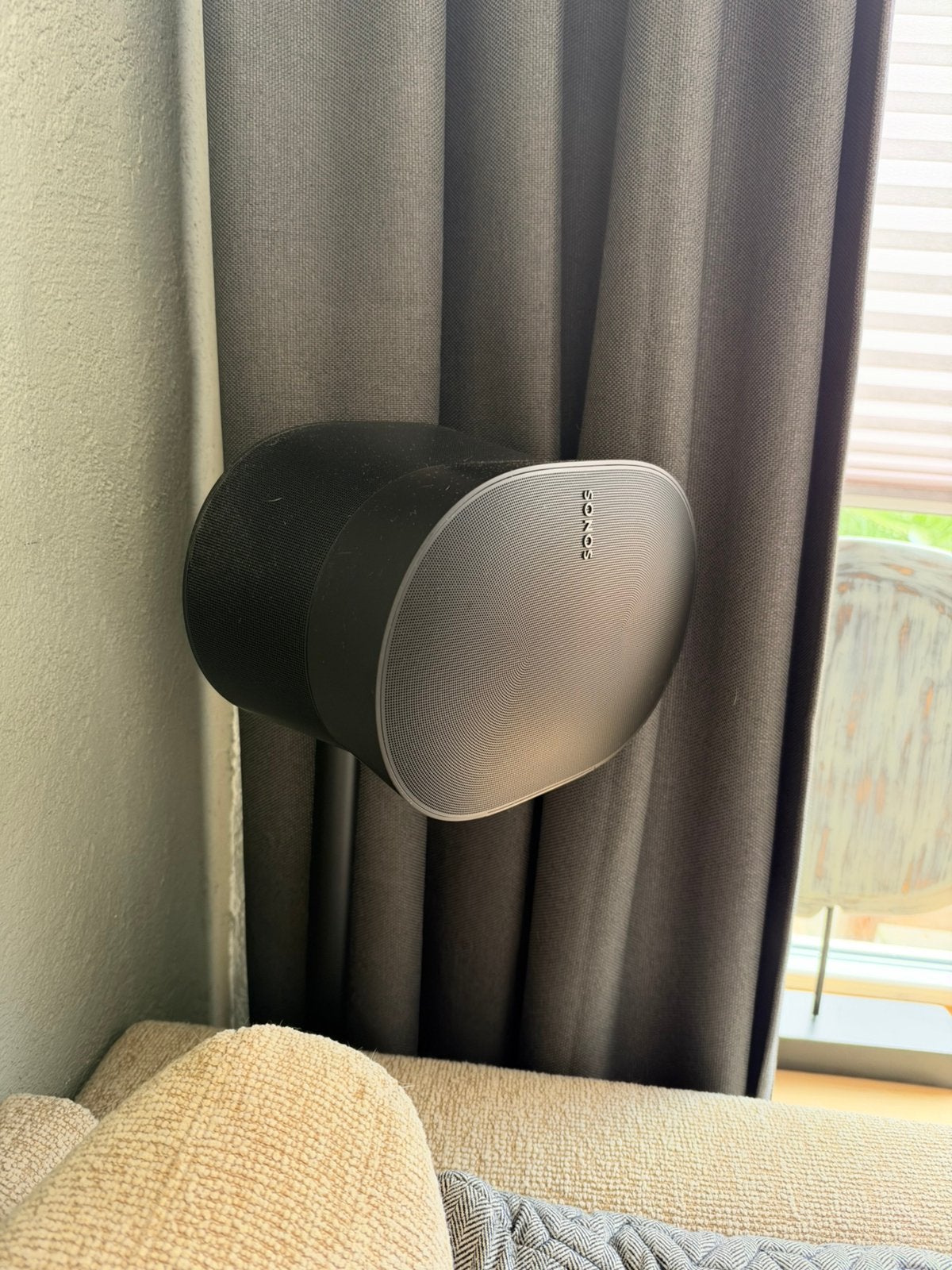 Sonos era-300 speakers 2 stuks zwart met steunen, Ophalen of Verzenden, Zo goed als nieuw, Sonos