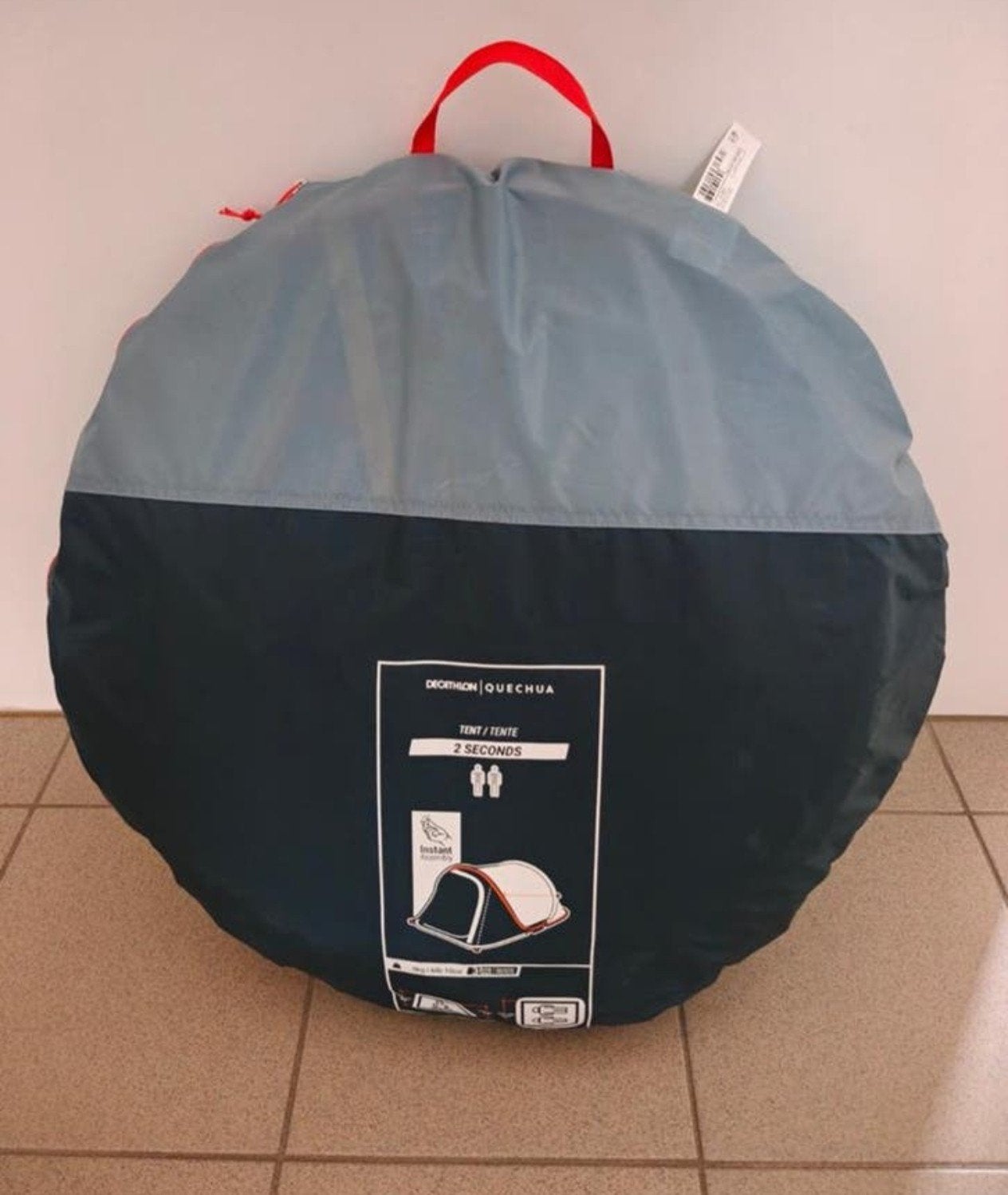 Quechua pop-up kampeertent voor twee personen, Caravanes & Camping, Tentes, Enlèvement, Comme neuf, Jusqu'à 2