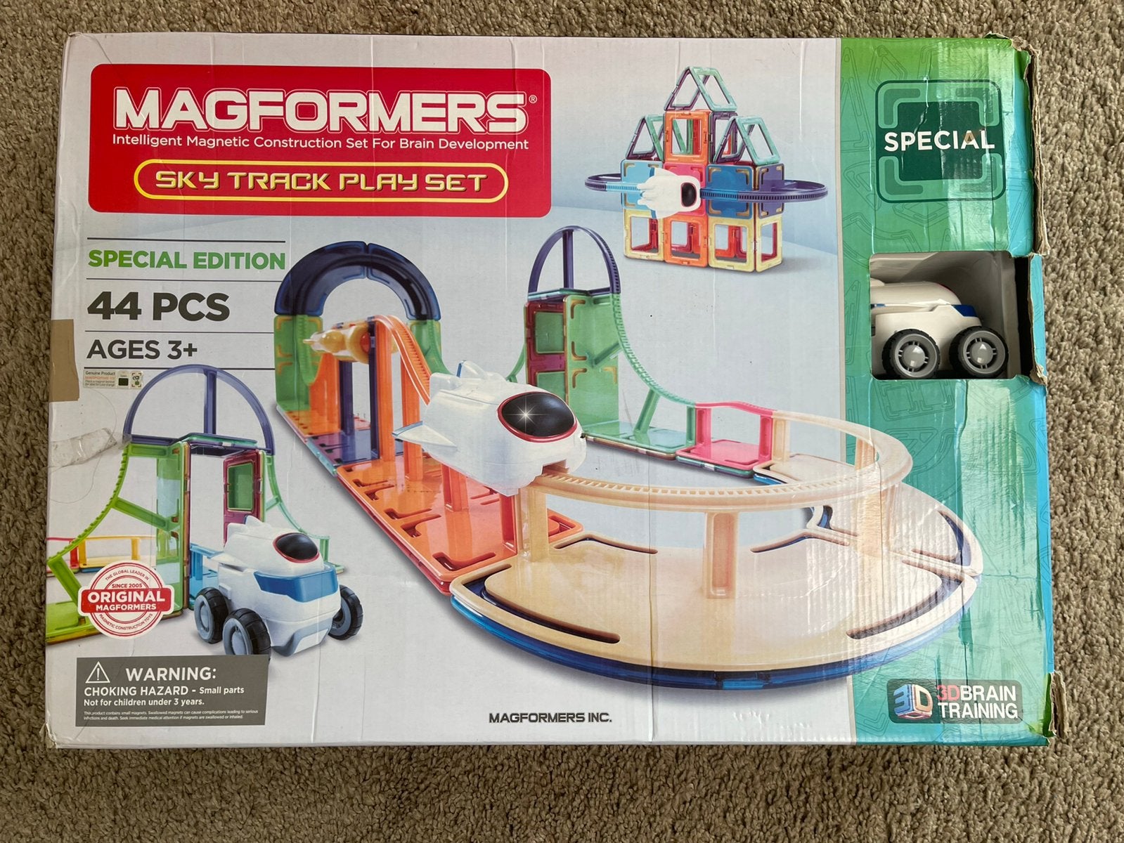 Magformers Sky Track play set, Ophalen of Verzenden, Zo goed als nieuw