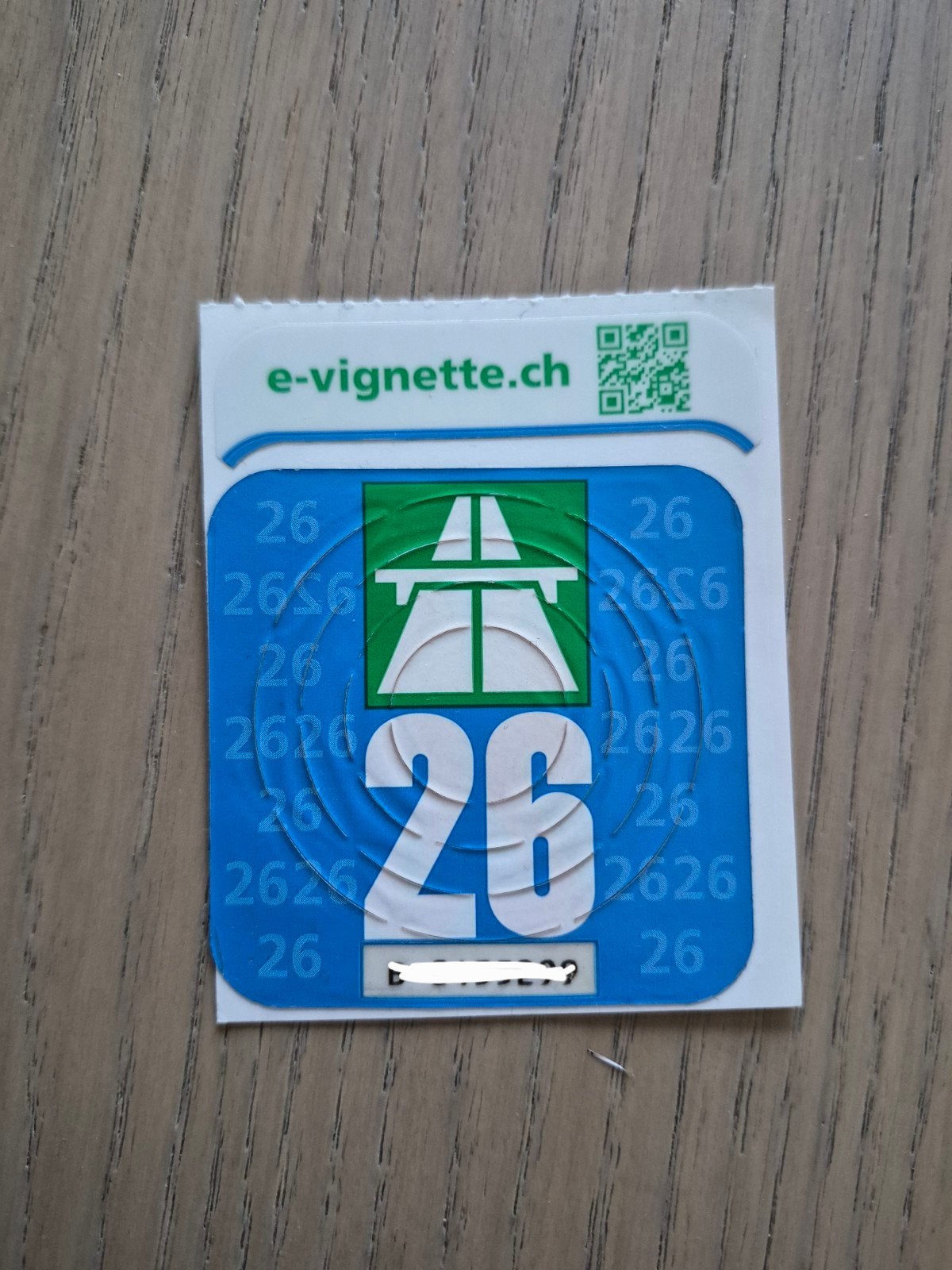 vignette suisse 2026, Tickets & Billets, Vignettes automobiles