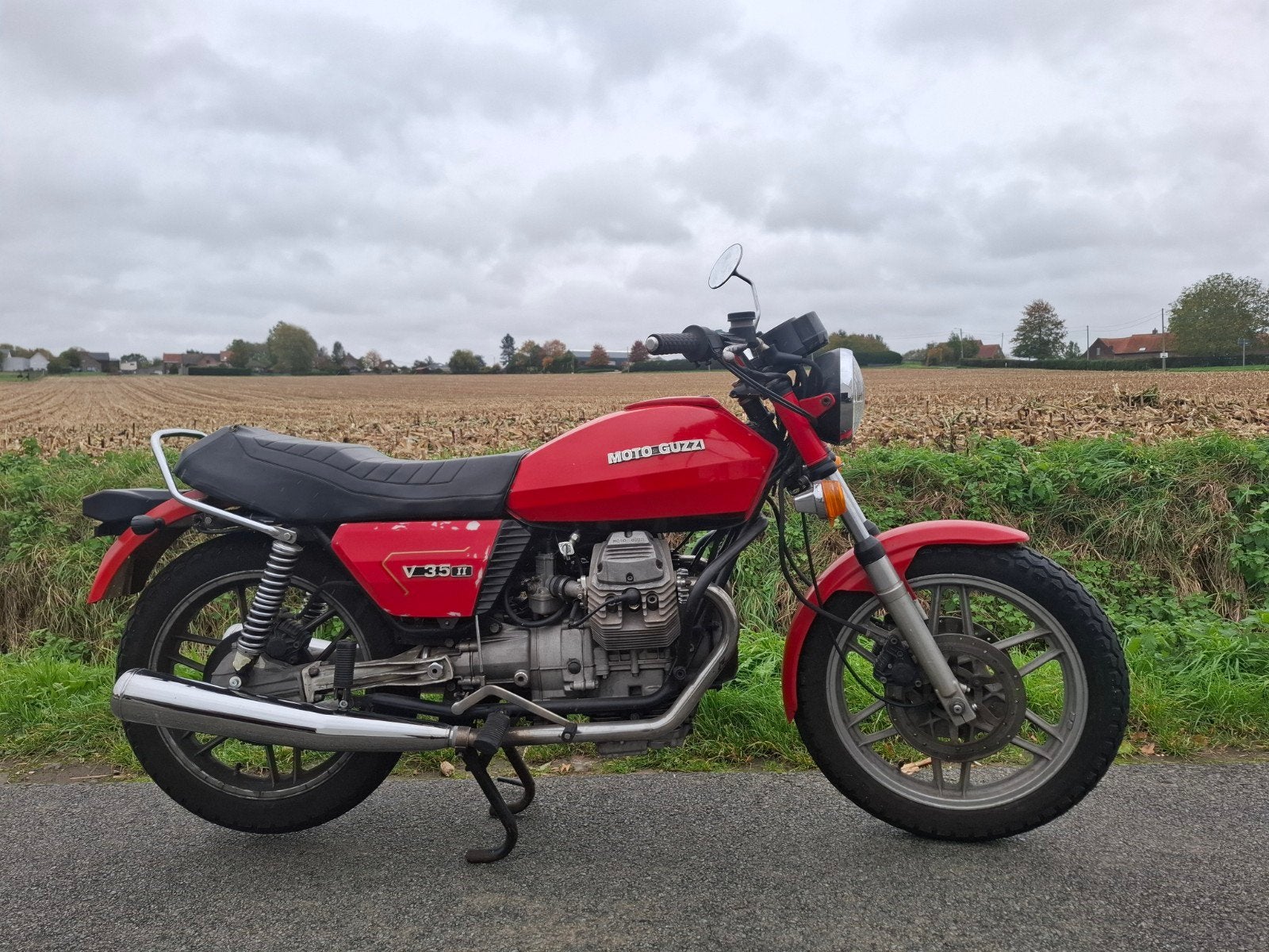 Moto Guzzi V35 III, 349 cm³, Tourisme, Occasion, 2 cylindres