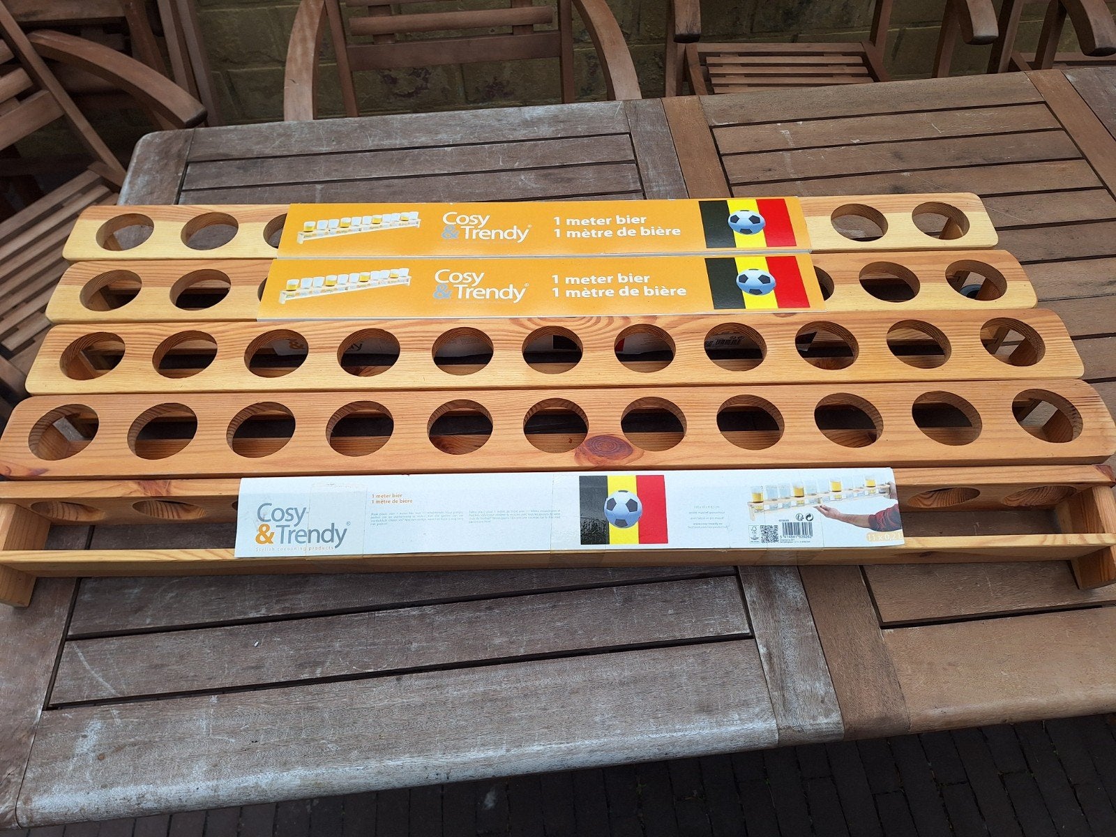 Bierhouders voor 1 meter bier., Ophalen, Nieuw, Overige typen