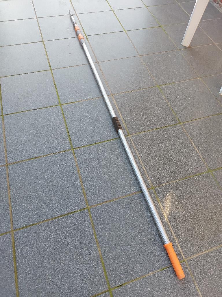 telescopische steel ( tot 8 meter ), Ophalen, Gebruikt