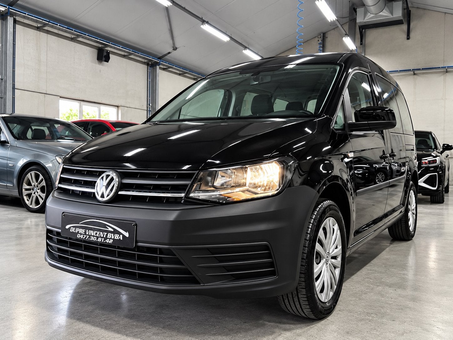 Volkswagen Caddy 1.4 TSI*5 plaats*, Voorwielaandrijving, Zwart, Bedrijf, Dealer onderhouden