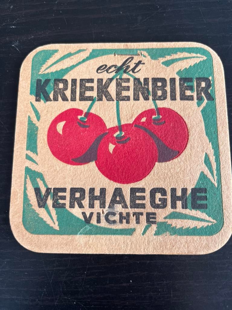 Bierviltje Brouwerij Verhaeghe - Vichte, Verzamelen, Ophalen, Zo goed als nieuw