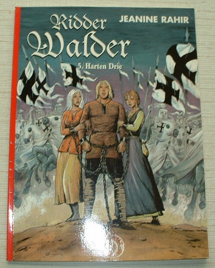 strip ridder walder SC collectie 500 nr 5 harten drie, Une BD, Jeanine Rahir, Comme neuf, Envoi