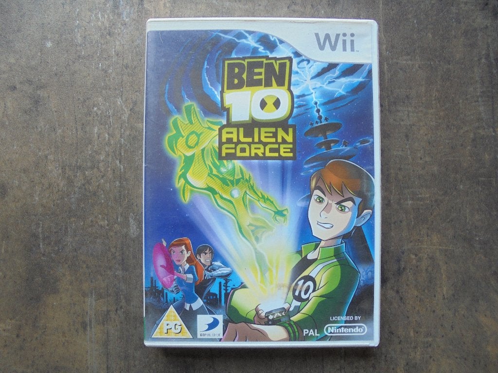 Ben 10 Alien Force voor Wii (zie foto's), Consoles de jeu & Jeux vidéo, Enlèvement ou Envoi, 1 joueur, À partir de 12 ans, Aventure et Action
